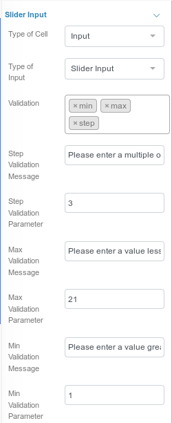 Slider (Range)